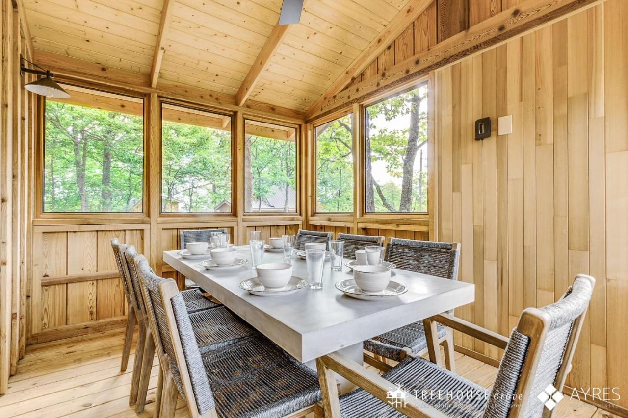The Blackjack Oak In Treehouse Grove At Norton Creek Gatlinburg Exterior foto