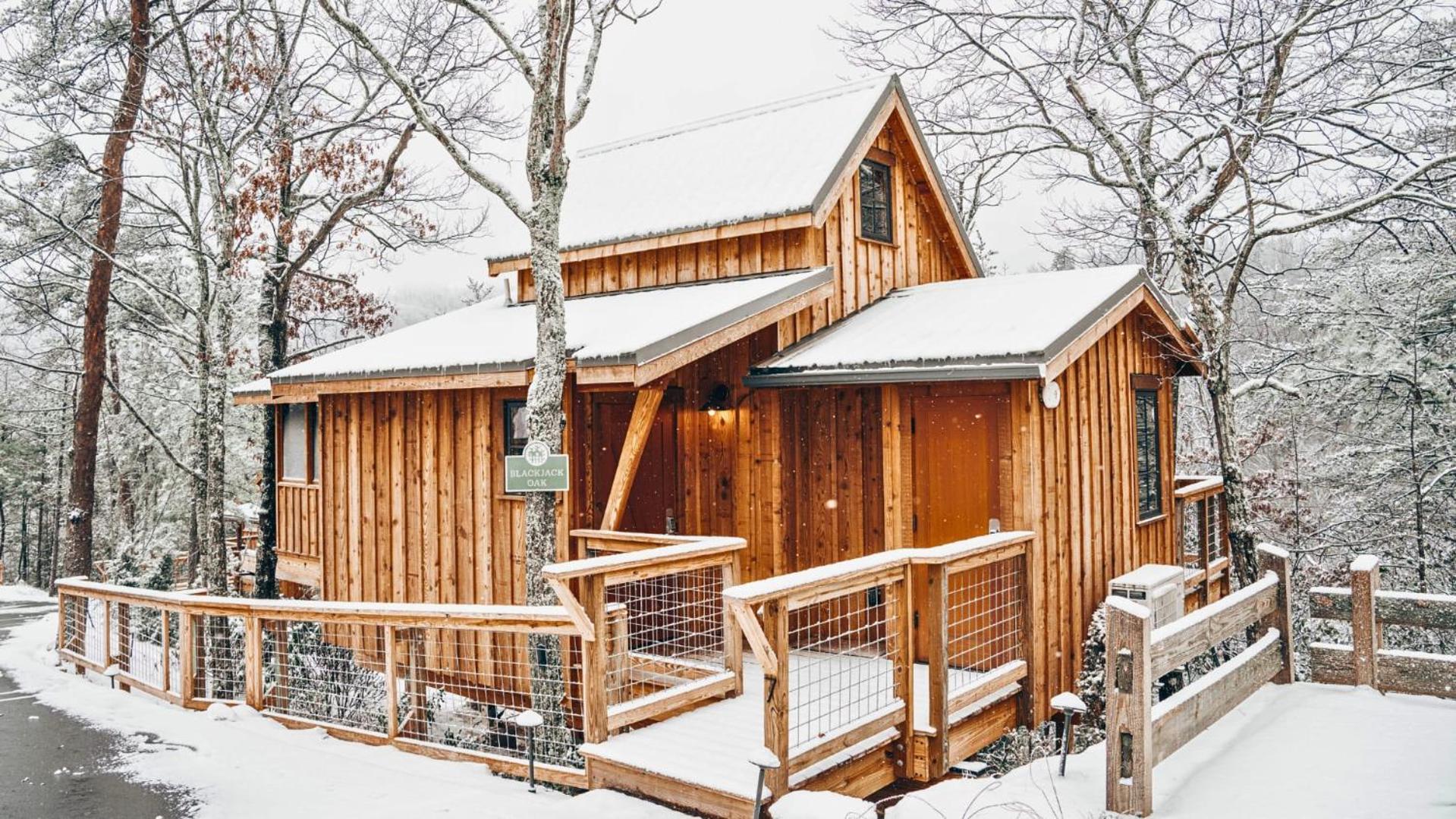 The Blackjack Oak In Treehouse Grove At Norton Creek Gatlinburg Exterior foto